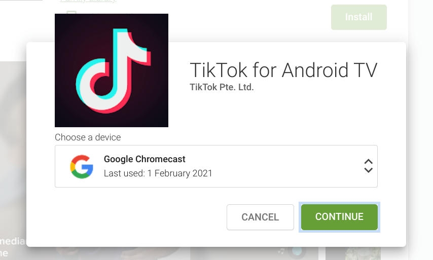 cách cài đặt ứng dụng TikTok cho tivi 1