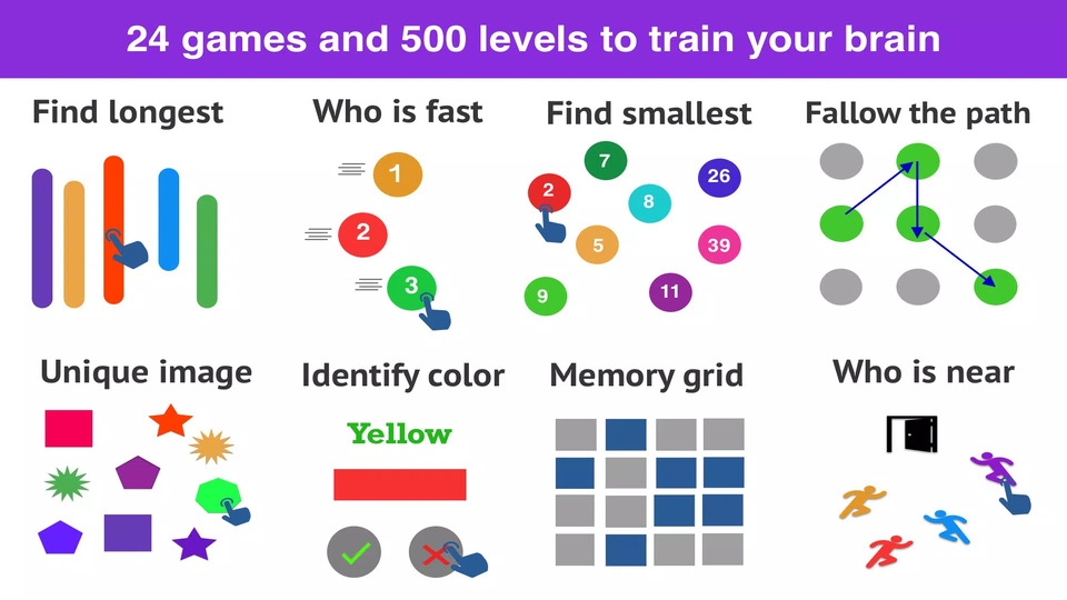 Brain Games - Puzzles training