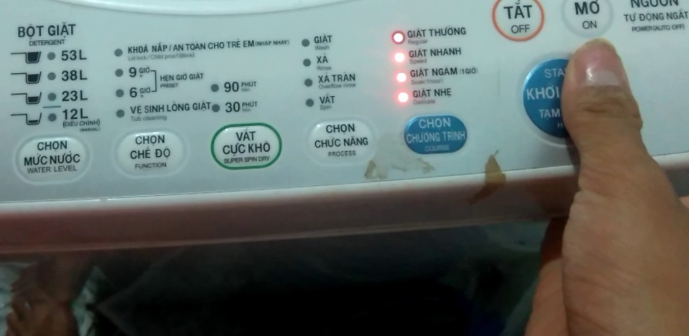 12 lỗi thường gặp trên máy giặt trong quá trình sử dụng bạn cần biết để khắc phục kịp thời 10