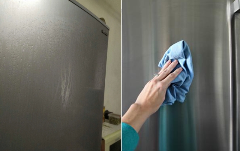 Tủ lạnh bị ra mồ hôi hình 2