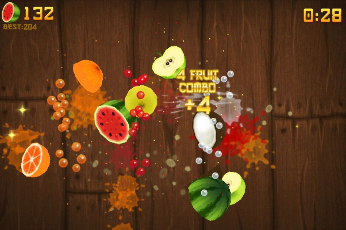 Game chém hoa quả Fruit Ninja đơn giản nhưng sức thu hút lại khó chối từ