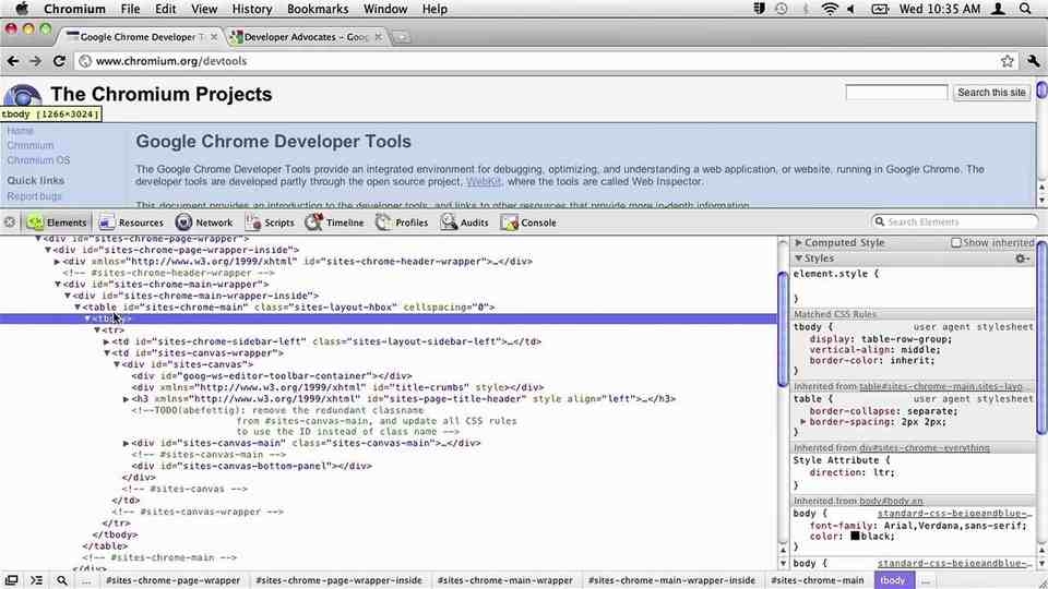 Tận dụng công cụ Developer Tools
