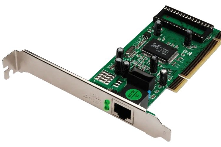 Các thành phần của Card mạng