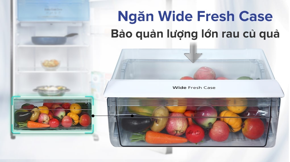 lợi ích ngăn rau trên tủ lạnh panasonic 03