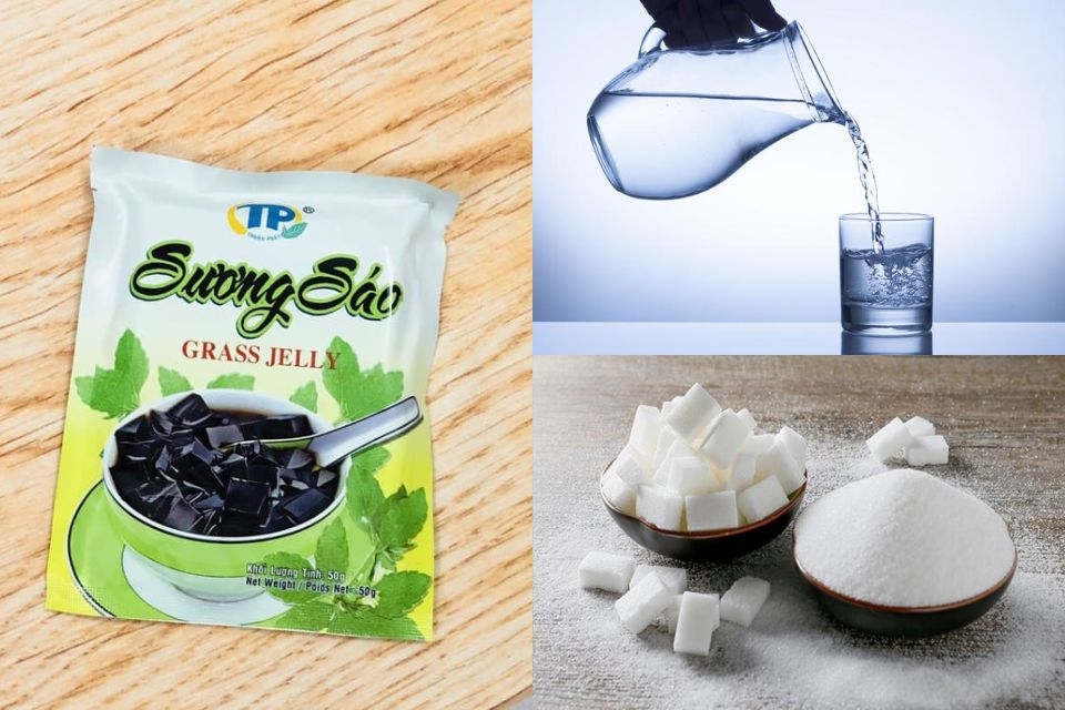 Nguyên liệu nấu sương sáo