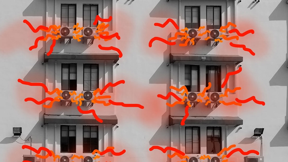 Điều hoà có tác động xấu đến môi trường khí hậu