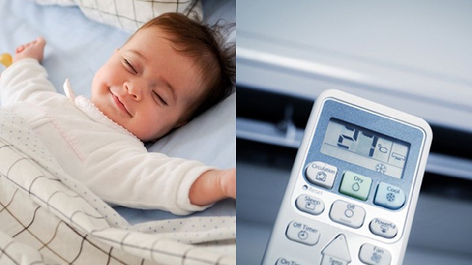 Lưu ý nhiệt độ phù hợp cho trẻ em