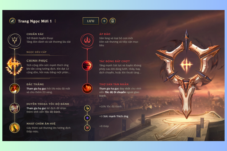 Bảng ngọc cho Camille