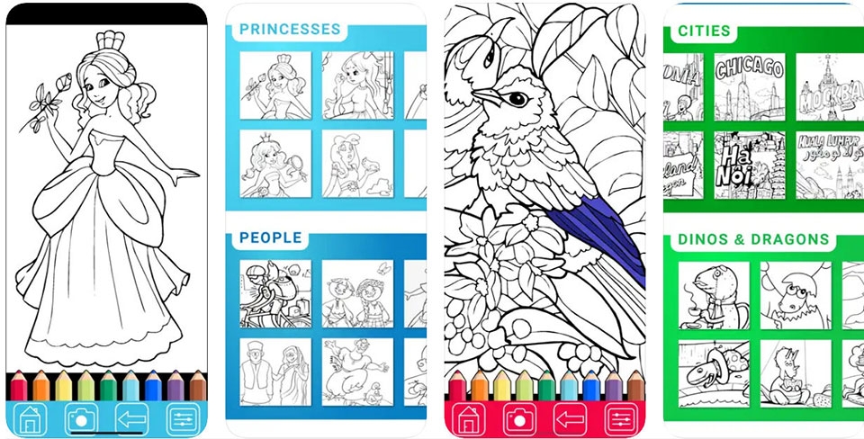 Coloring Book by Playground