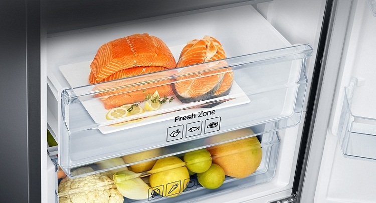 Ngăn chứa Fresh Zone bảo quản thực phẩm tươi ngon