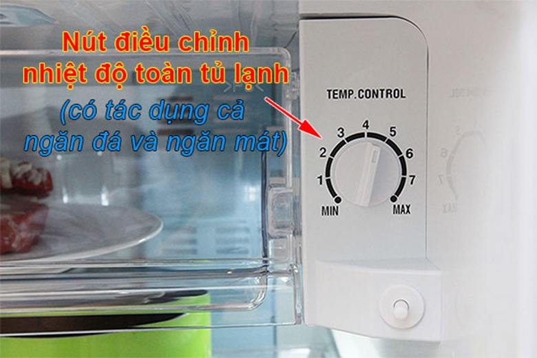 điều chỉnh nhiệt độ tủ lạnh - hình 1