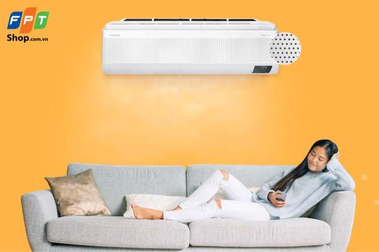 Công nghệ Wind-free đem lại trải nghiệm thoải mái và dễ chịu hơn cho người dùng