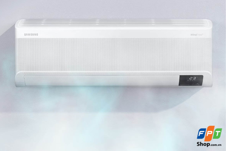 Điều hòa tích hợp Wind-free có khả năng điều chỉnh nhiệt độ tự động