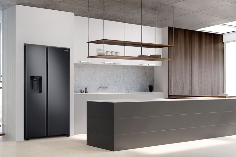 Tủ lạnh side by side Samsung với thiết kế sang trọng, hiện đại