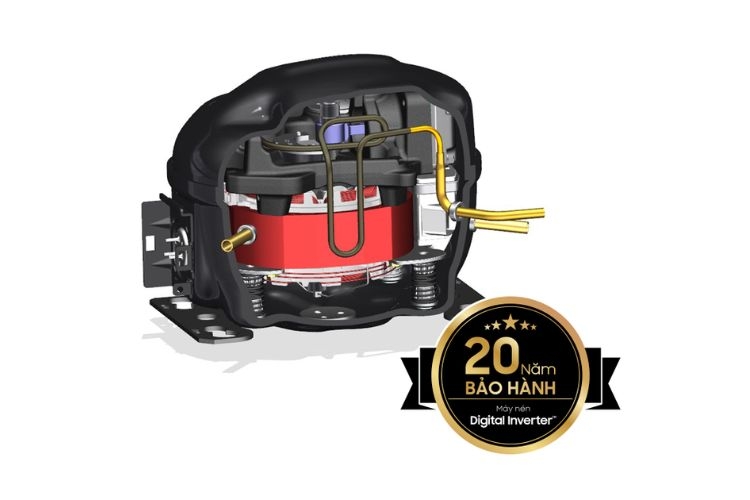 Công nghệ tiết kiệm 50% điện năng tiêu thụ Digital Inverter