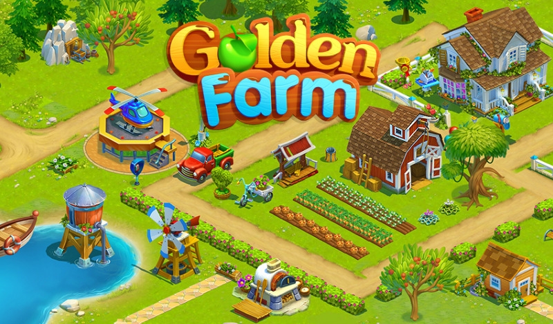 Golden Farm sẽ biến bạn thành một nhà nông thực thụ với đồ họa đẹp mắt