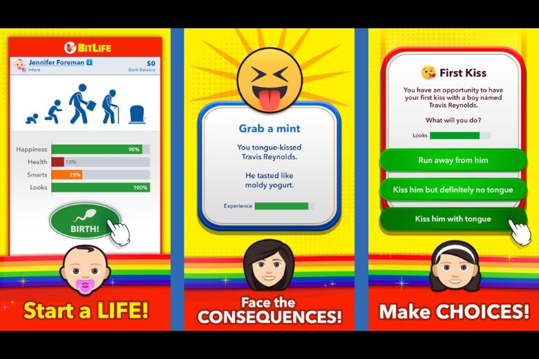 BitLife - Game mô phỏng các giai đoạn đời người đầy chân thực
