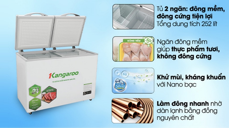 Những tiện ích của tủ đông