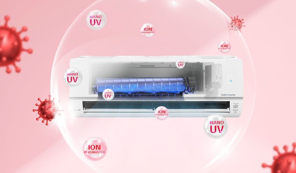 Công nghệ nổi bật trên máy lạnh LG và cách chọn mua điều hoà theo tiêu chí của LG 1