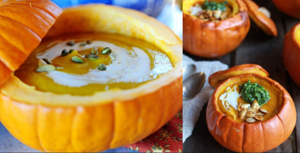 Nên thử súp bí ngô thơm ngon, béo ngậy trong ngày này