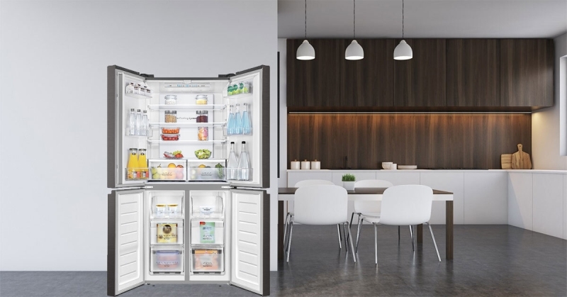 Kích thước tủ lạnh 4 cánh của Casper