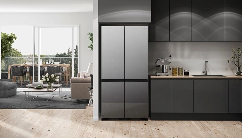 Kích thước tủ lạnh 4 cánh thương hiệu Hitachi