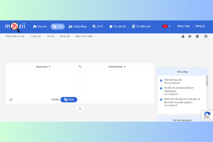 mazii.net - Dịch tiếng Nhật sang tiếng Việt trực tuyến