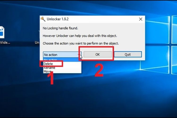 Hướng dẫn sử dụng phần mềm Unlocker