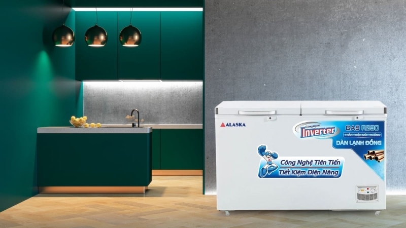 Cách vệ sinh tủ đông Alaska hình 5