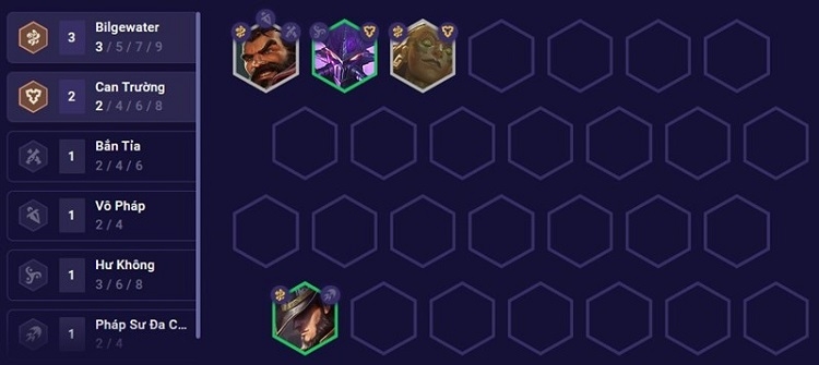 Đội hình bilgewater dtcl mùa 9.5 6