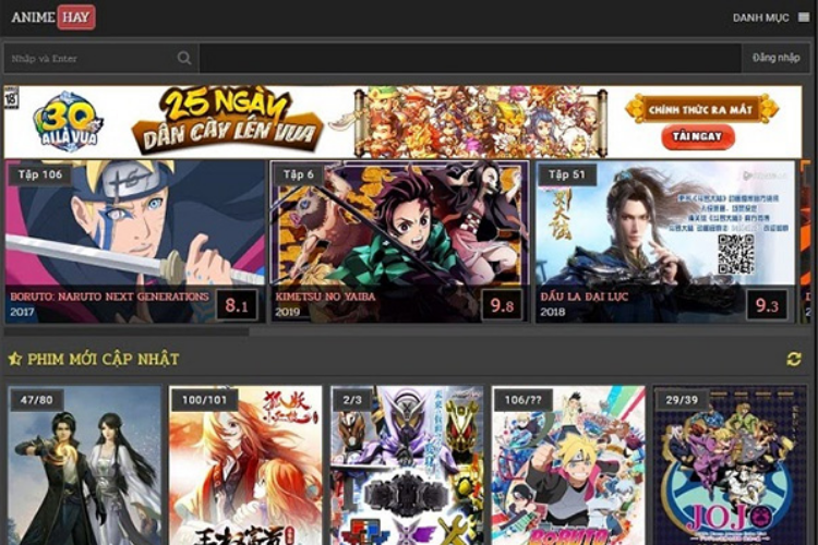Animehay.tv - Trải nghiệm xem Anime cực cuốn