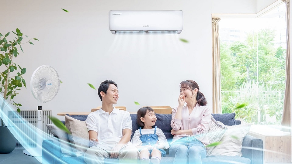 Bật máy lạnh liên tục trong ngày