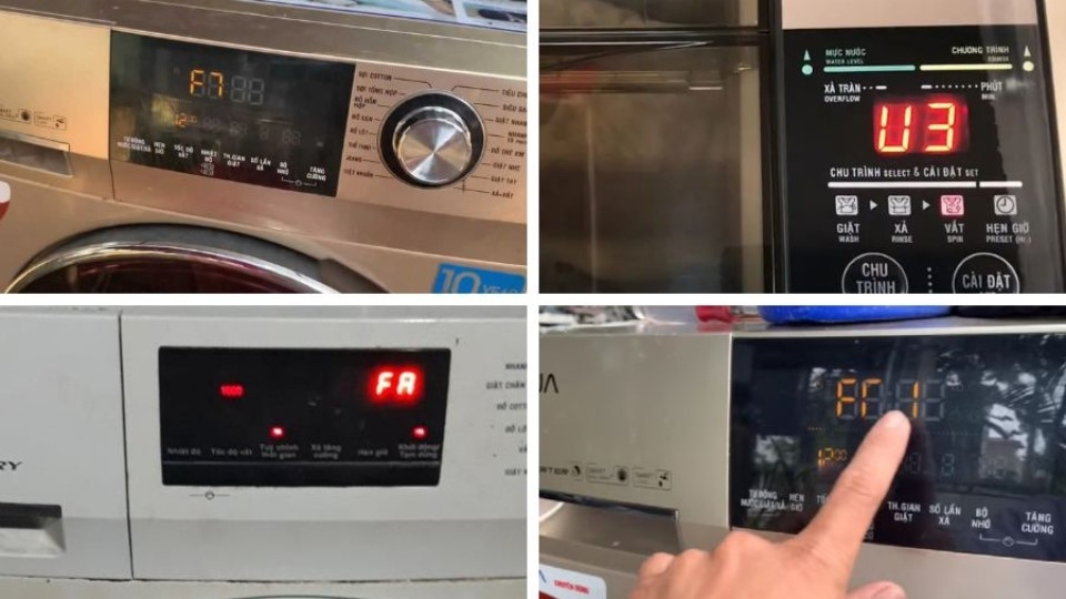 Các dòng máy giặt AQUA lồng ngang, cửa trước