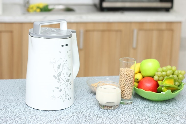 cách dùng máy làm sữa đậu nành 4