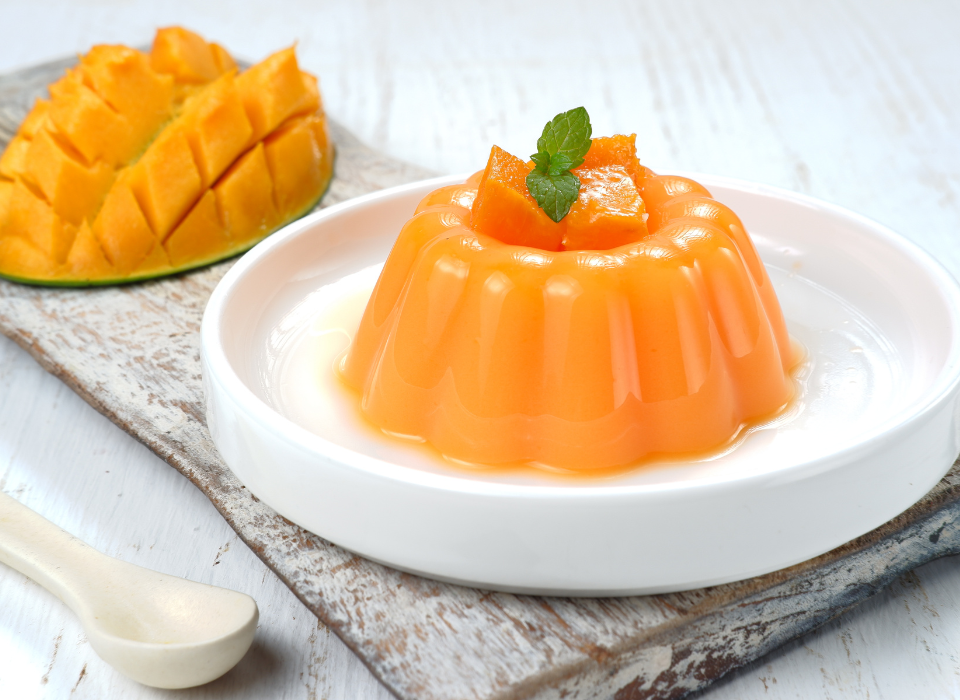 Pudding xoài
