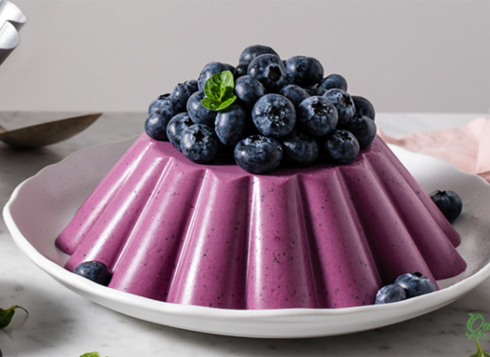 Pudding việt quất