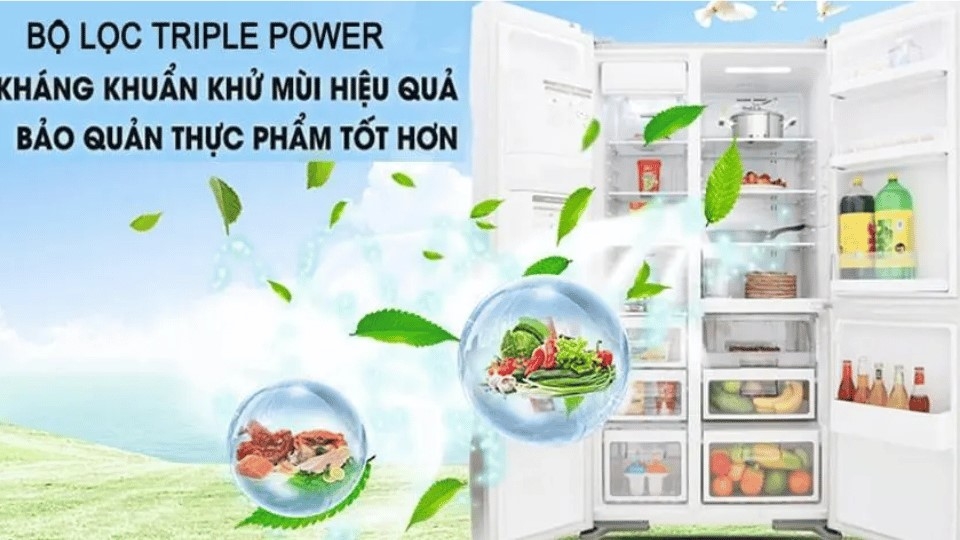 Bộ lọc khử mùi 3 lớp Triple Power