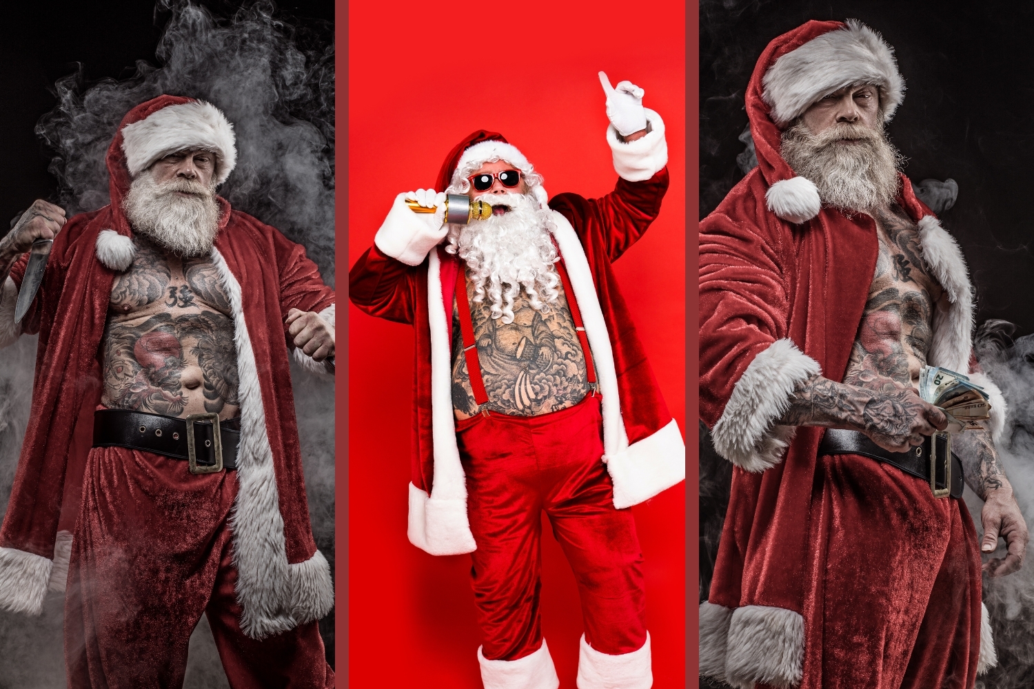 Hình nền Giáng Sinh ông già Noel cho điện thoại