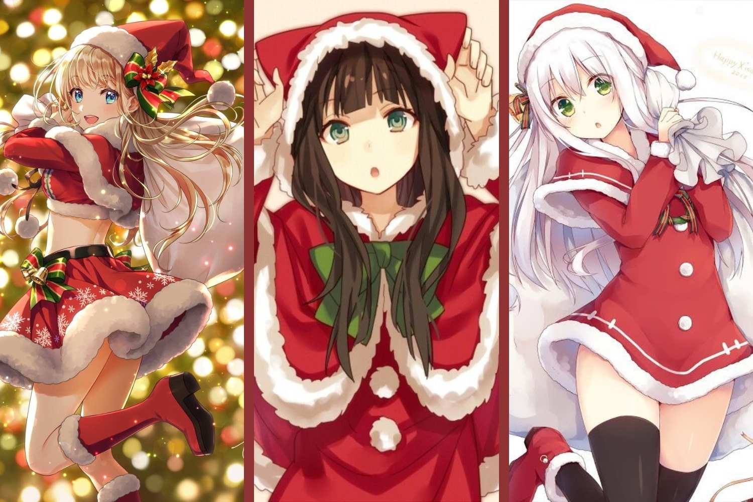 Hình nền Giáng Sinh anime cho điện thoại