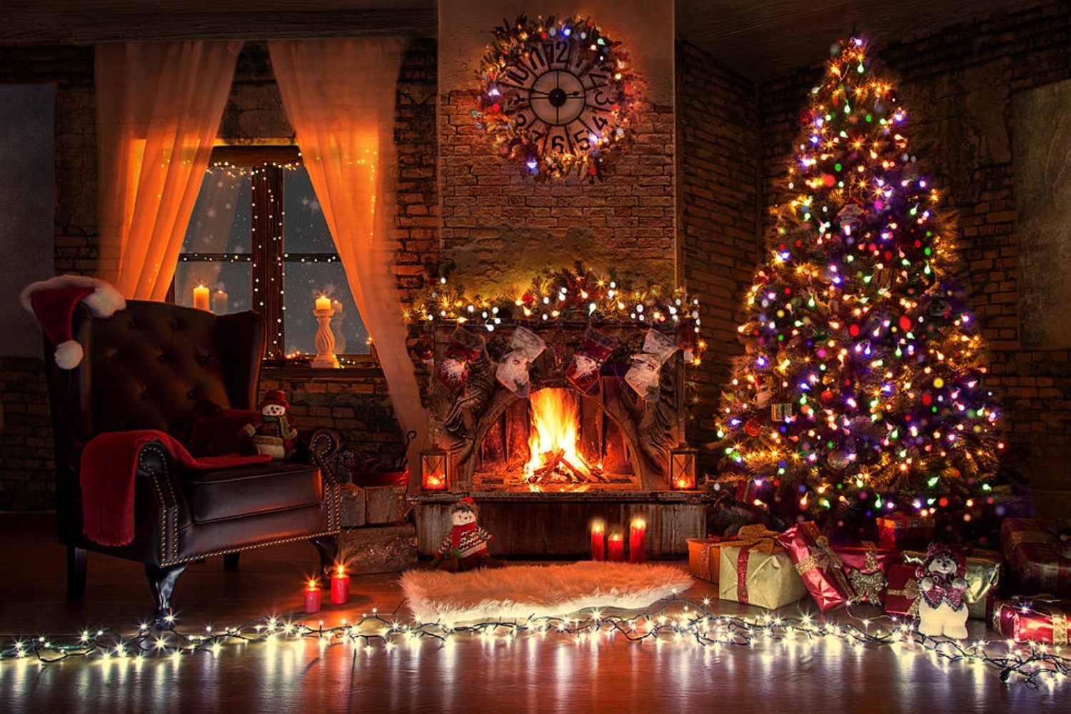Hình nền Giáng Sinh ấm áp
