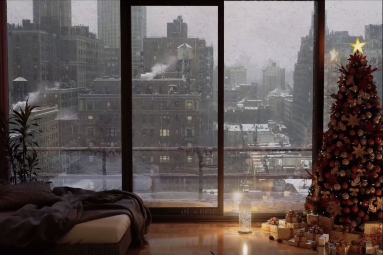 Hình nền Giáng Sinh buồn