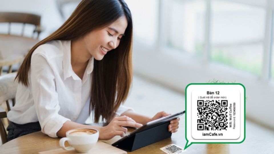 Polaris FnB ứng dụng công nghệ nhận diện mã QR code trong order