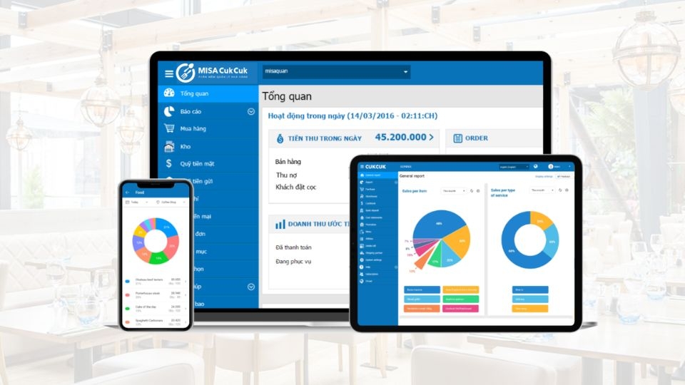 Phần mềm quản lý Cukcuk