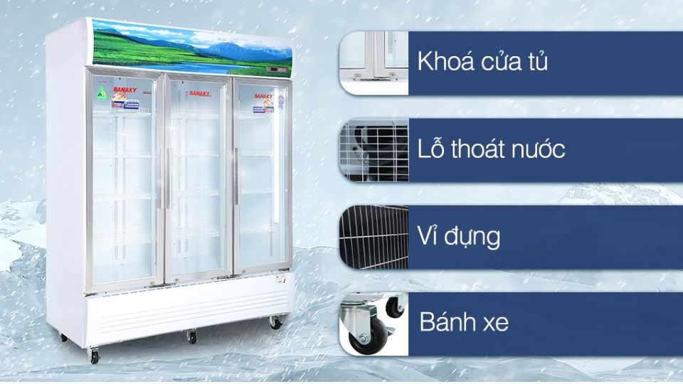 có nên mua tủ mát sanaky 6