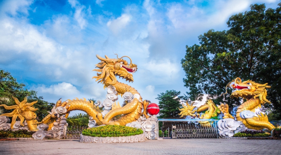 Khu du lịch Bửu Long mang lại nhiều thắng cảnh đẹp mắt