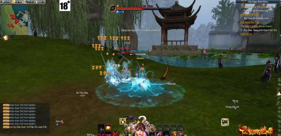 Chế độ Auto - Tự Động Chiến Đấu của game