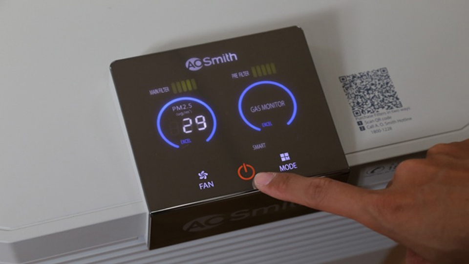 Lý do bạn nên sở hữu máy lọc không khí A. O. Smith