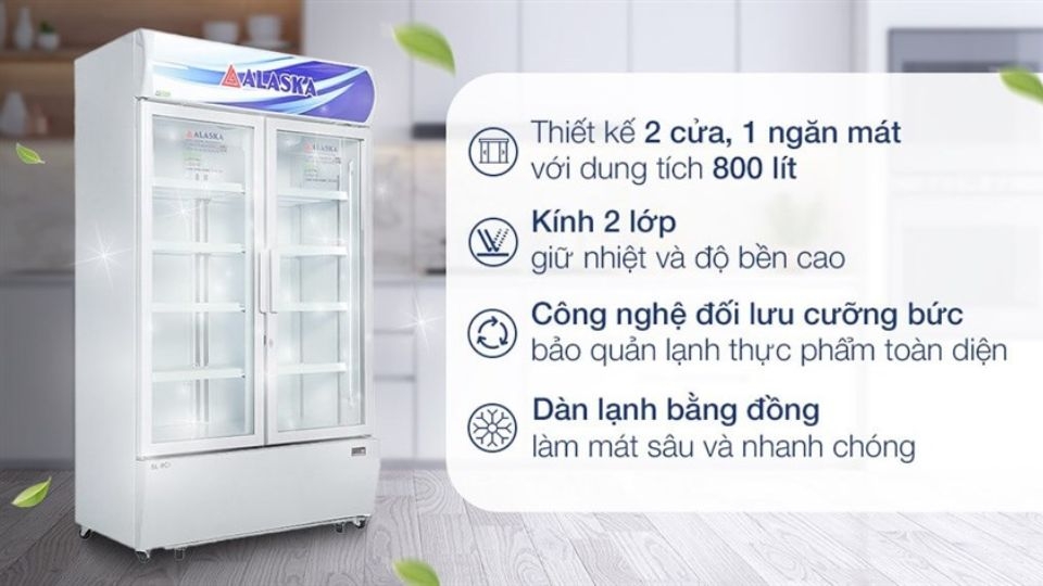 có nên mua tủ mát alaska 1