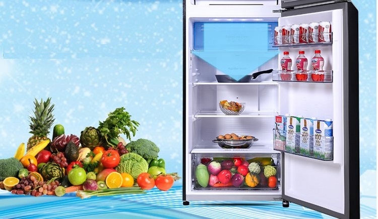 Dễ dàng sắp xếp thực phẩm trong tủ lạnh sử dụng khay kính chịu lực