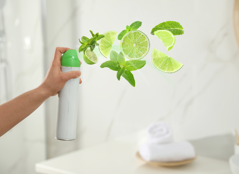 Dùng hương thơm khử mùi